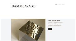 Desktop Screenshot of dammsavage.com