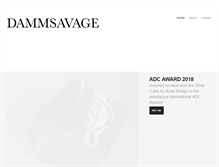 Tablet Screenshot of dammsavage.com